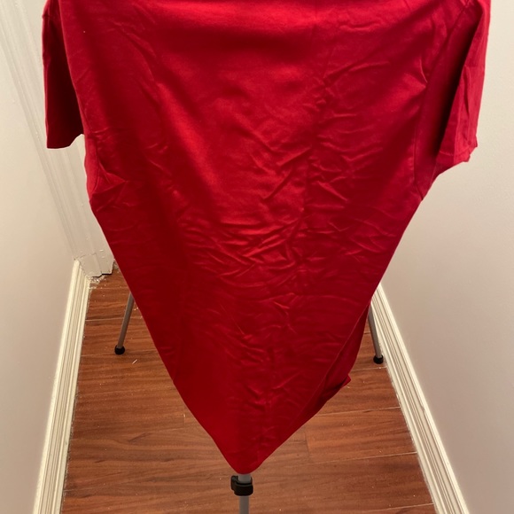 Men t-shirt medium fruit loom 100 cotton red - Picture 4 of 7